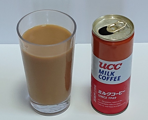 UCC ミルクコーヒー 甘い 味