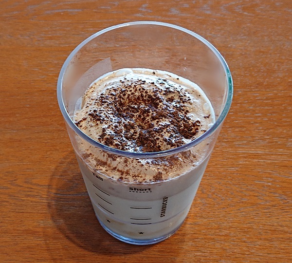 チョコレートムースラテ エスプレッソ抜き