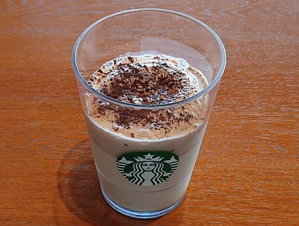 チョコレートムースラテ エスプレッソ抜き