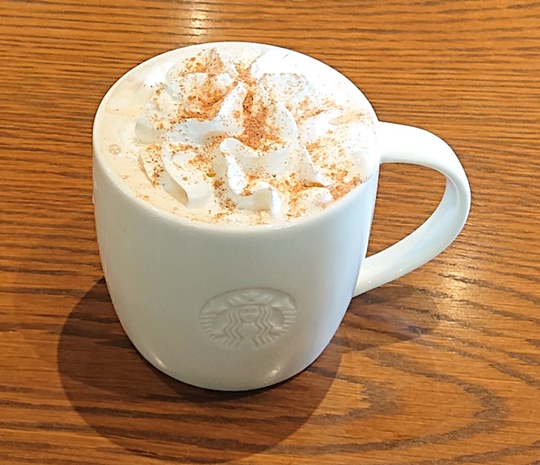 ジンジャーブレッドラテ アーモンドミルク カスタム