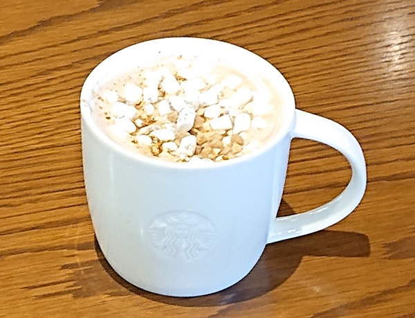 スモアチョコレートラテ 甘さ控えめ