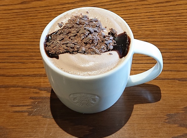 カカオムースラテ 甘さ