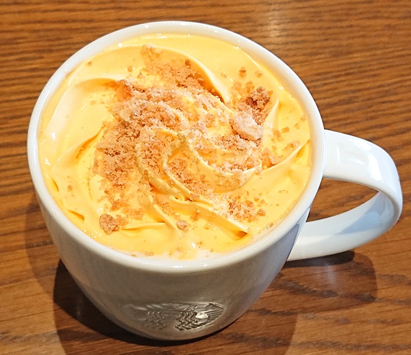 シュークリームラテ シロップ抜き